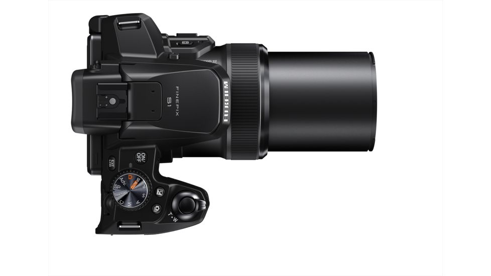 FujiFilm FinePix S1 Camera, SD card and Camera Case Bundle, Black 600015388