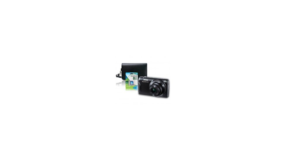 FujiFilm FinePix T555 Camera Bundle, Black 600013932
