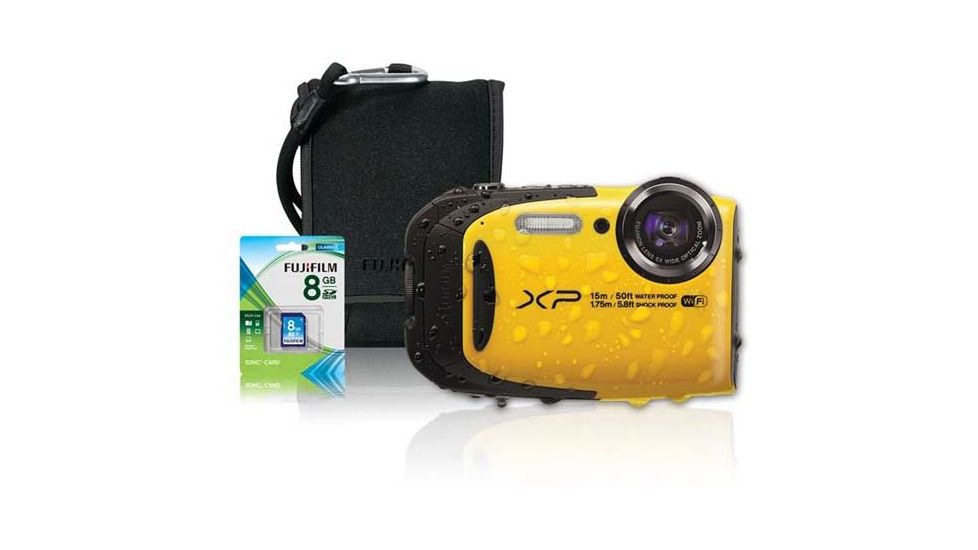 FujiFilm FinePix XP80 Yellow Bundle 600015429