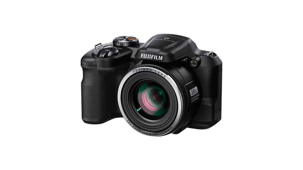 FujiFilm S8600 Digital Camera, Black 16407145