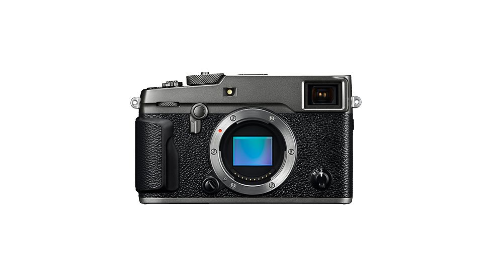 Fujifilm X-Pro2 Digital Camera w/ XF23mmF2 R WR Lens &amp; Lens Hood Kit, Graphite Silver, Medium 16536556