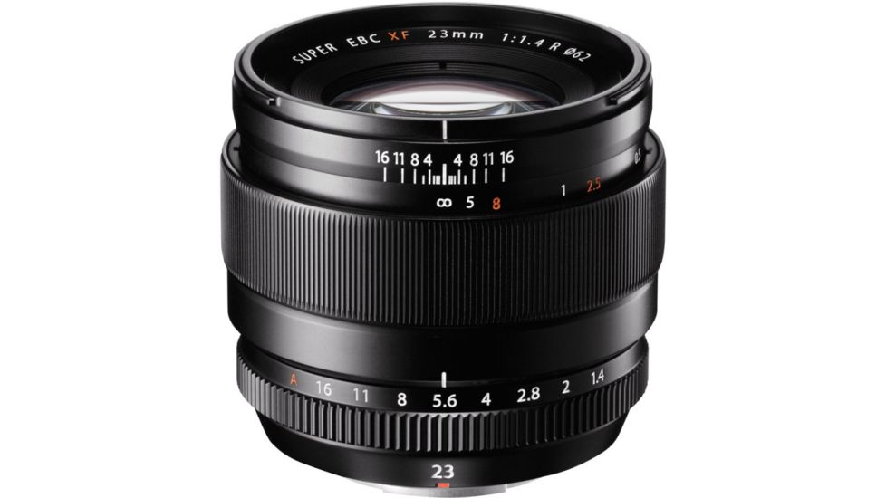 Fujifilm XF23mm F1.4 R Camera Lenses, Black, Small, 16405575