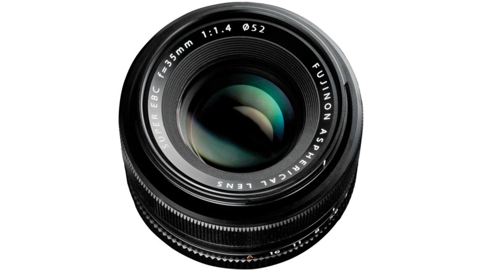 Fujifilm XF35mm F1.4 R Camera Lenses, Black, Small, 16240755