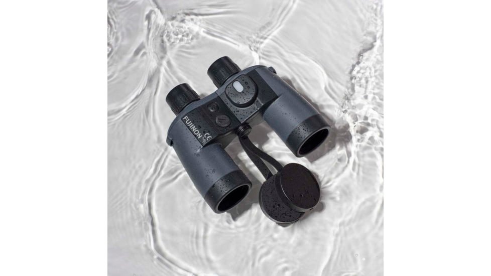 Fujinon Mariner 7x50mm WPC-XL Compass Porro Prism Binoculars with Integrated Compass, Dark Grey, 180mm x 201mm x 76mm, 16366963