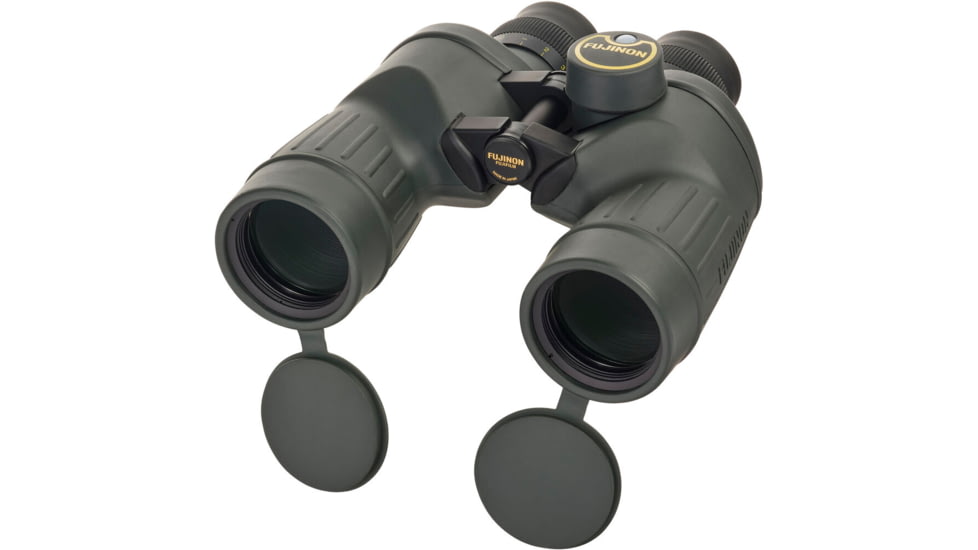 Fujinon Polaris FMTRC-SX 7x50mm High-Resolution Porro Prism Binoculars with Field Flattening Lenses and Integrated Compass, Black, 198mm x 218mm x 93mm, 16330615