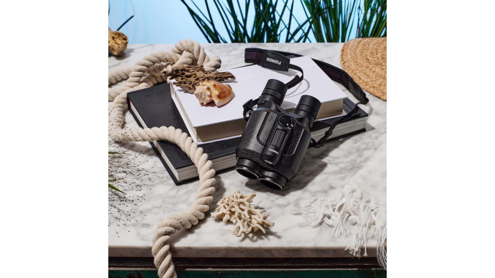 Fujinon Techno-Stabi TS Compact 12x28mm Stabilized Roof Prism Binoculars, Black, 148mm x 109mm x 74mm, 600022986