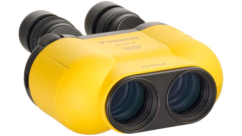 Fujinon Techno-Stabi TS-X 14x40mm Roof Prism Stabilized Binoculars with Vibration Reduction, Yellow, 187mm x 165mm x 81mm, 16804707