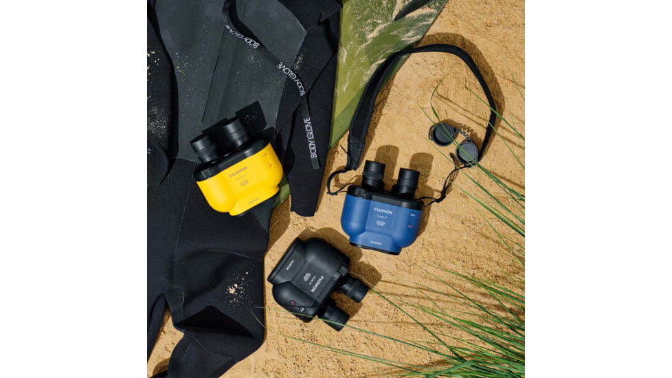 Fujinon Techno-Stabi TS-X 14x40mm Roof Prism Stabilized Binoculars with Vibration Reduction, Yellow, 187mm x 165mm x 81mm, 16804707