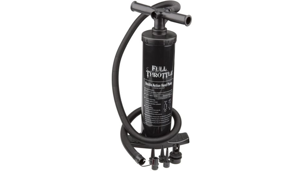 Full Throttle Air Pump, Univ, Double Action Hand Pump, 310100-700-999-12