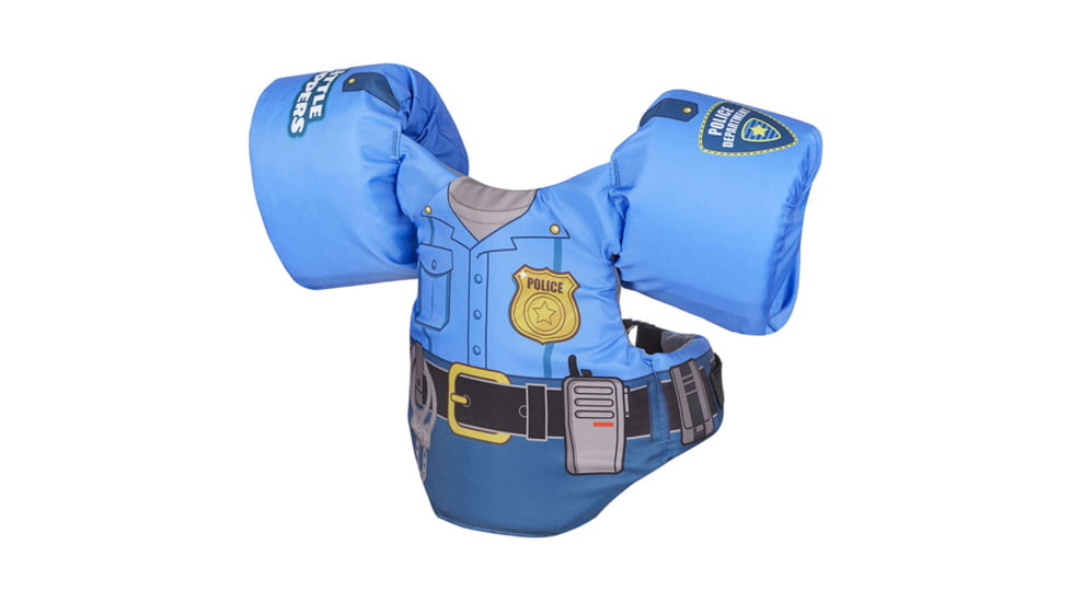Full Throttle Little Dippers Child Vest Police 30 50 Lbs., 104400-500-001-20