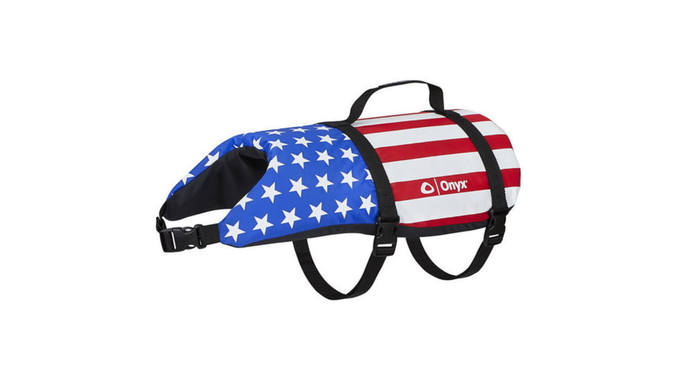 Full Throttle Nylon Pet Vest - Xl, Over 80lb., Stars &amp; Stripes, 157000-999-050-19