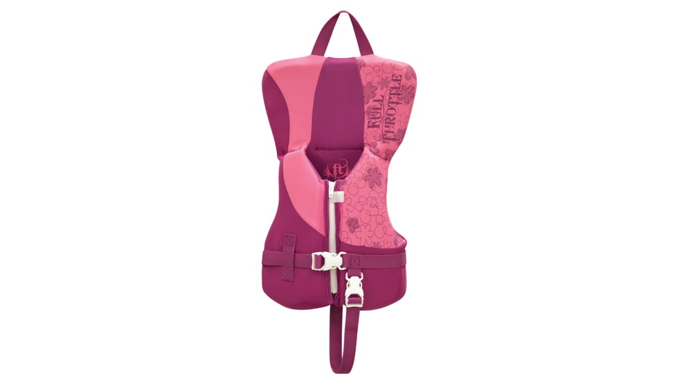 Full Throttle Rapid-Dry Life Vest - Infant Less Than 30lbs - Pink/Purple 58064