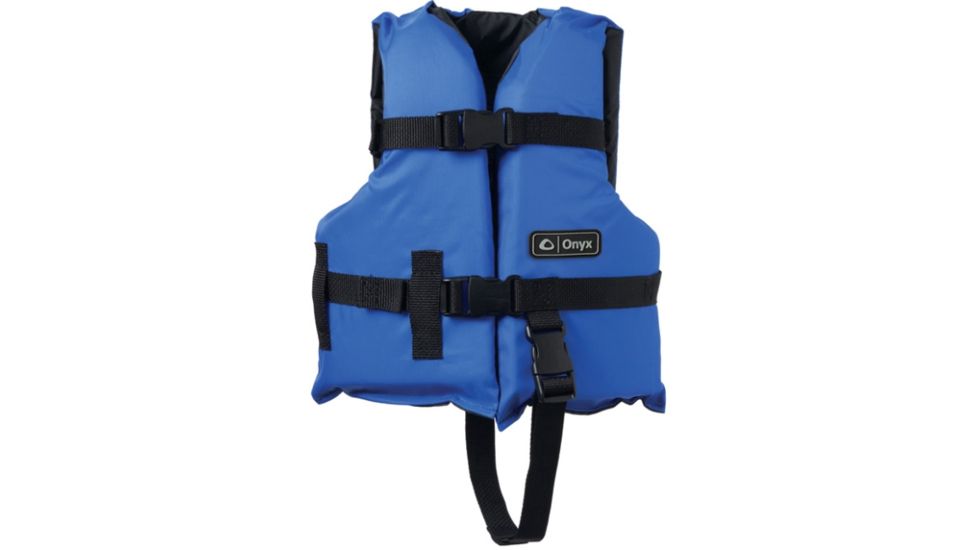 Full Throttle Universal General Purpose Life Vest, for Children, Nylon, Foam, Blue, Black, 103000-500-001-12