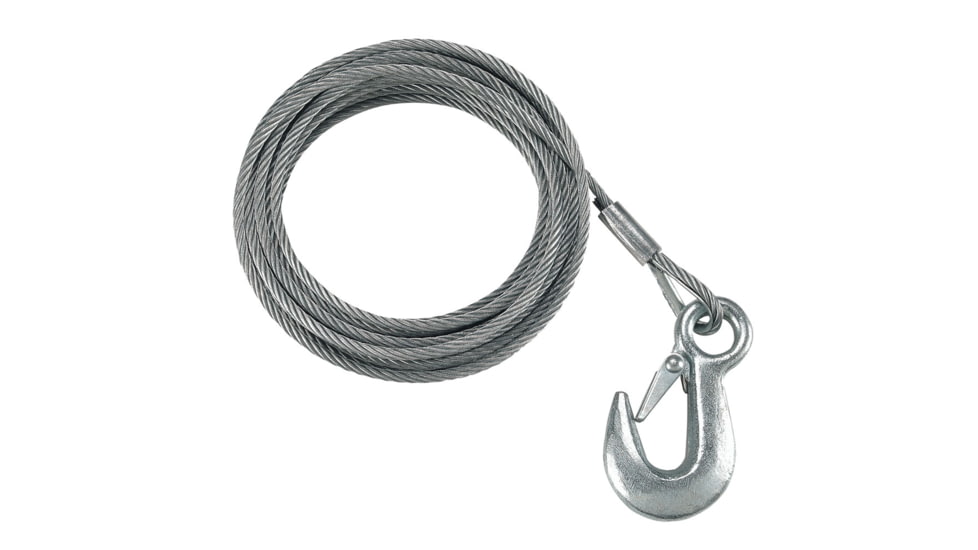 Fulton 3/16" x 25' Galvanized Winch Cable - 4,200 lbs. Breaking Strength 34960