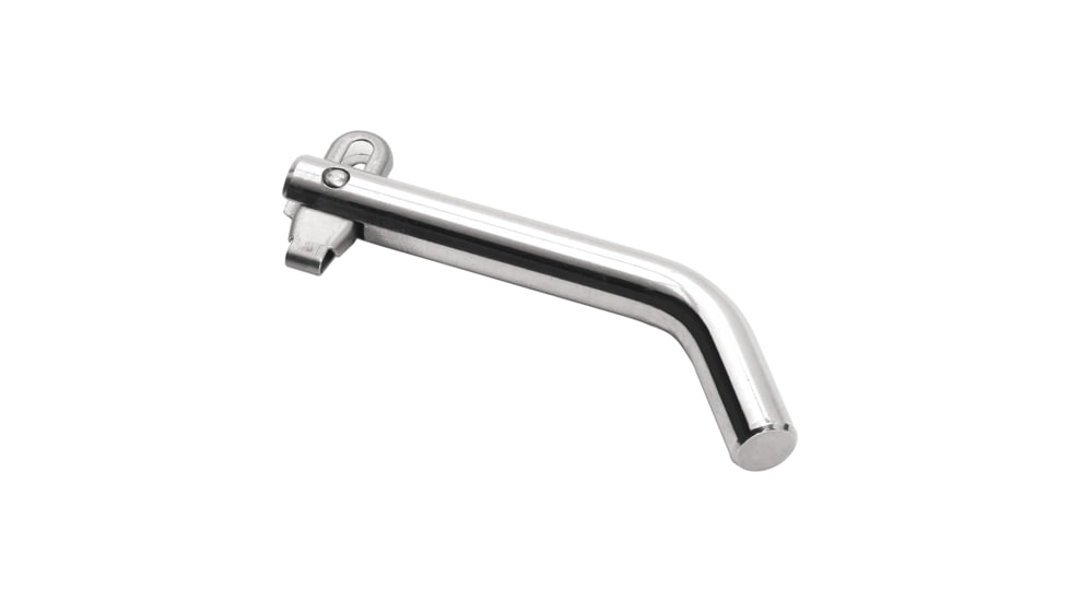 Fulton Stainless Steel 1/2in.Hitch Pin And Clip Use With 1 1/4 Square Receivers, 63202