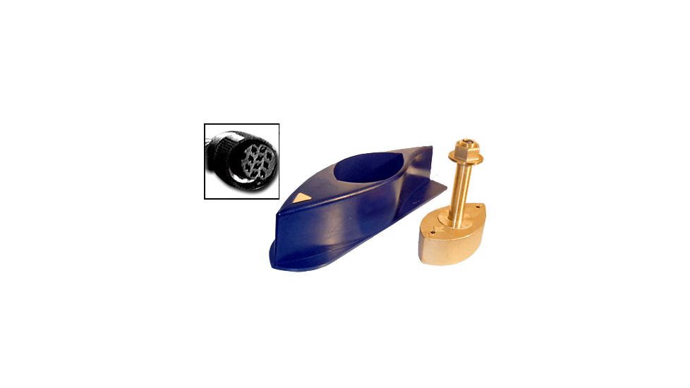 Furuno 50/200KHz D/T 1kW Brz TH Xdcr, 30ft/10pin, Blue FUR-526TID-HDD