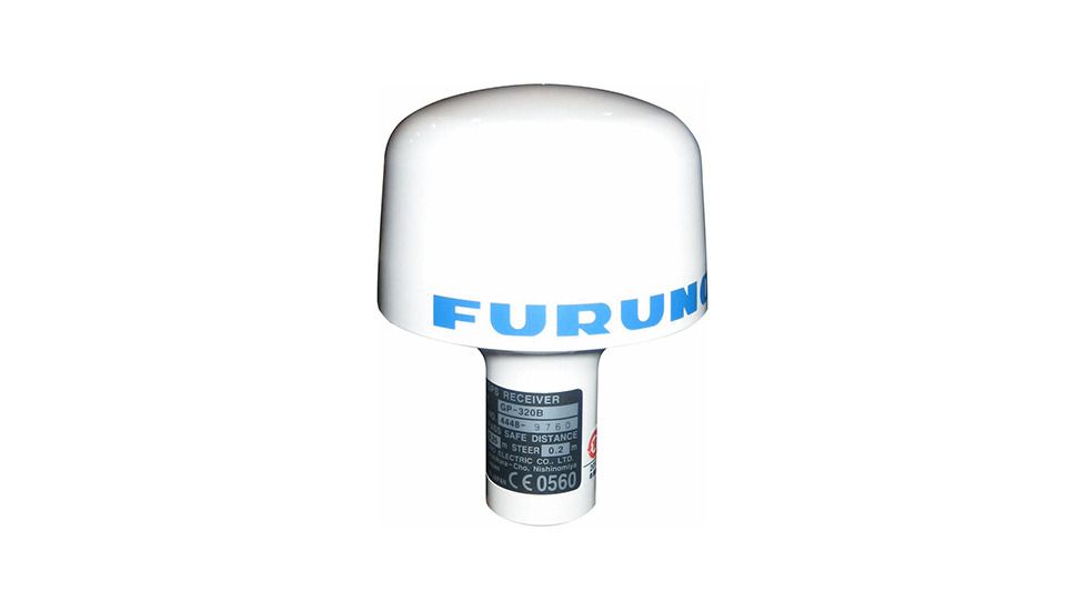 Furuno NavNet WAAS/GPS Antenna w/ NMEA0183, White FUR-BBWGPS