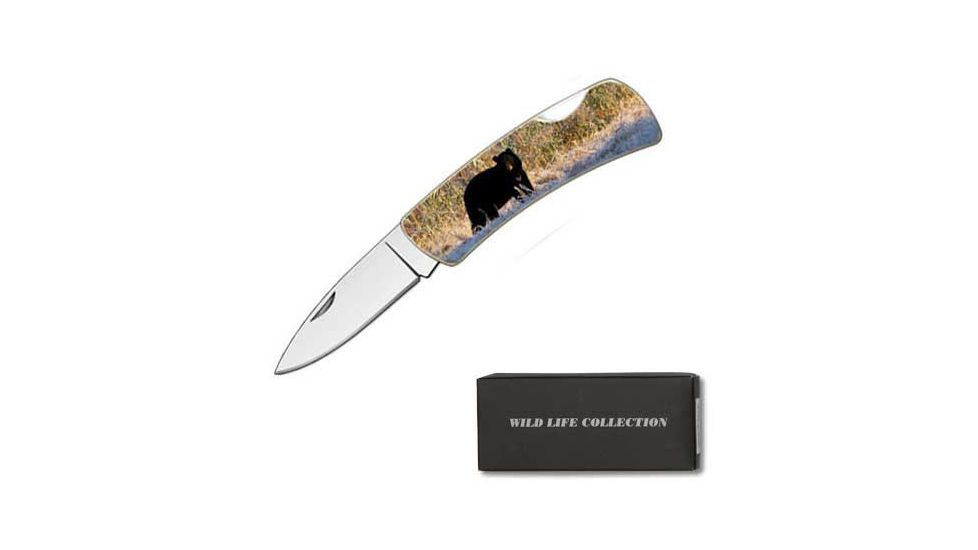 Fury Folder, Bear Lithograph Handle, Plain FP20702