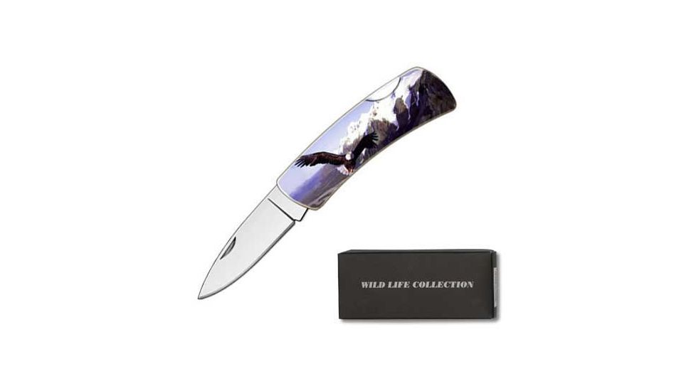 Fury Folder, Eagle Lithograph Handle, Plain FP20704