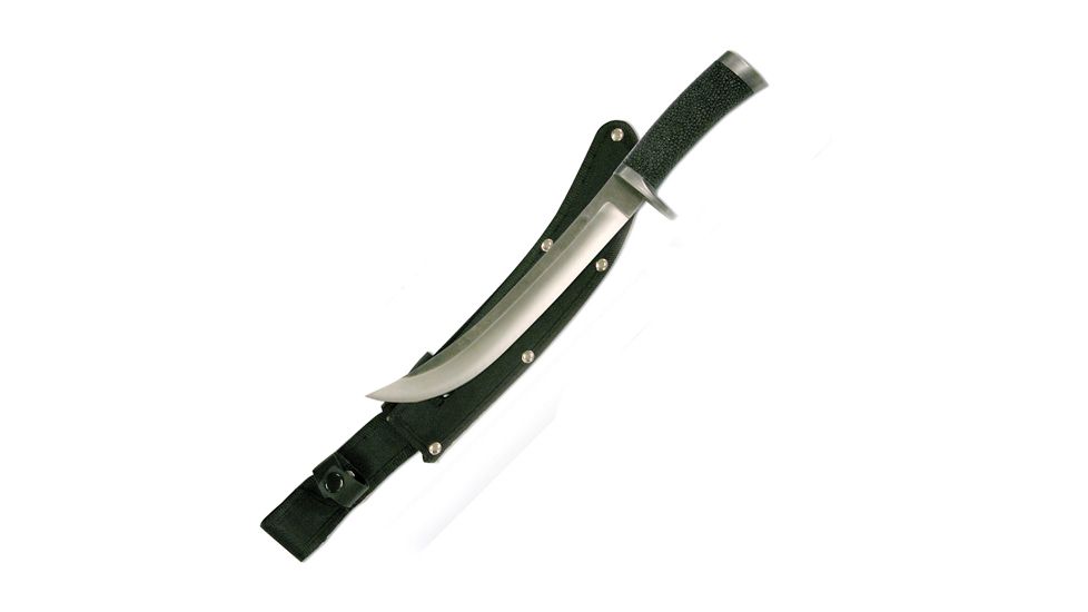 Fury Pirate Dagger, Black Handle, Plain, w/Sheath FP75557