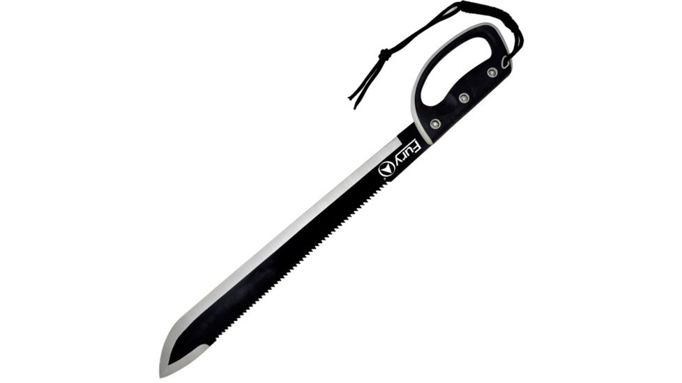Fury Sawback Machete, 23 in, with Sheath FP11563