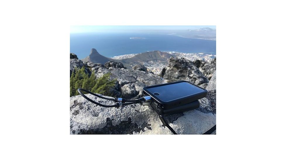 Fuse Chicken Rivet Loop Lightning Cable, 12in, Black, Aluminium, And Plastic, FCH-04377