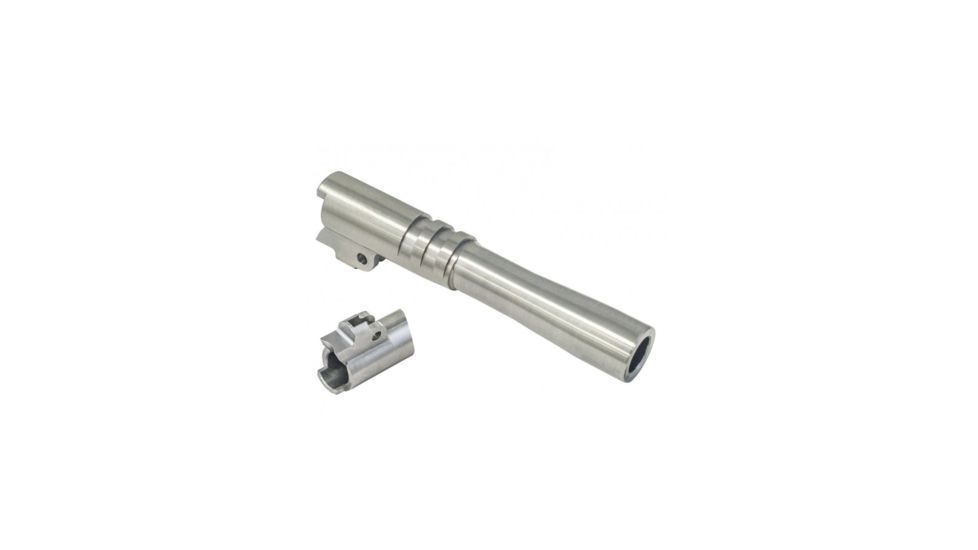 Fusion Firearms 1911 380 Auto Gov UMG Barrel, Wilson/Nowlin, Bull, Stainless Steel, 1911-BBL-1-358