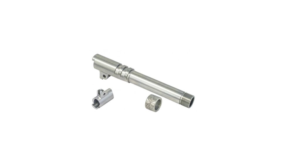 Fusion Firearms 1911 9mm Commander UMG Barrel, Standard, Threaded, Stainless Steel, 1911-BBL-1-49