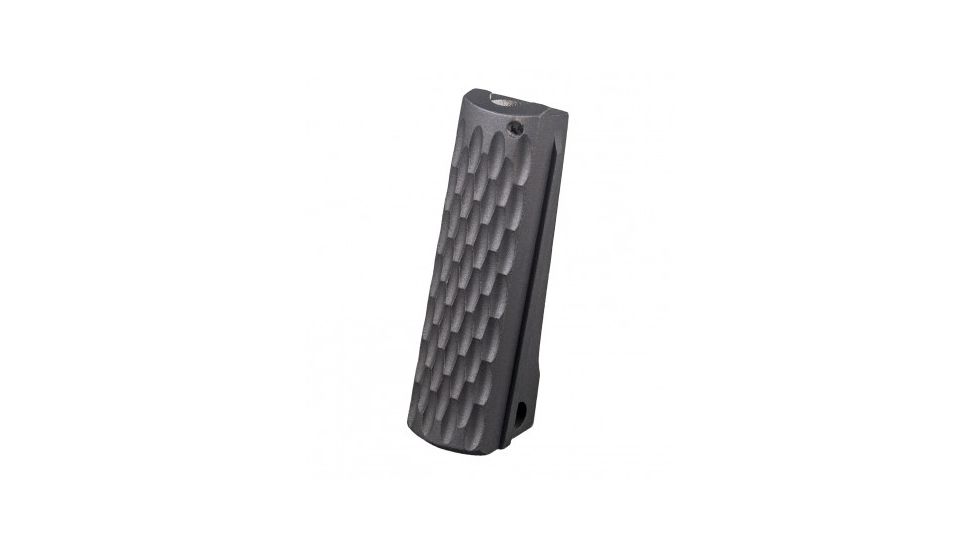 Fusion Firearms 1911 Mainspring Housing Alloy Gov Chain Link, Black, 1911-MSH-27-23