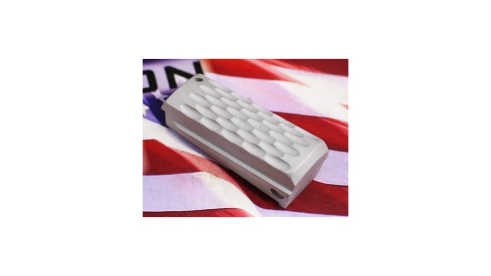 Fusion Firearms 1911 Mainspring Housing Alloy Officer Chain Link, Stainless, 1911-MSH-27-42