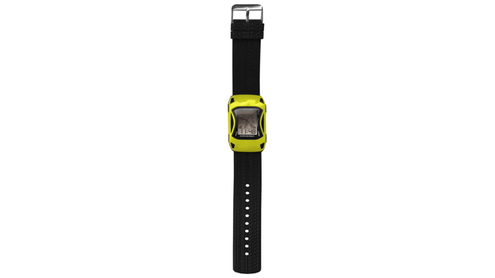 Fusion Kids Sport Car Watch w/ Tire Tread Strap, Yellow 4014394