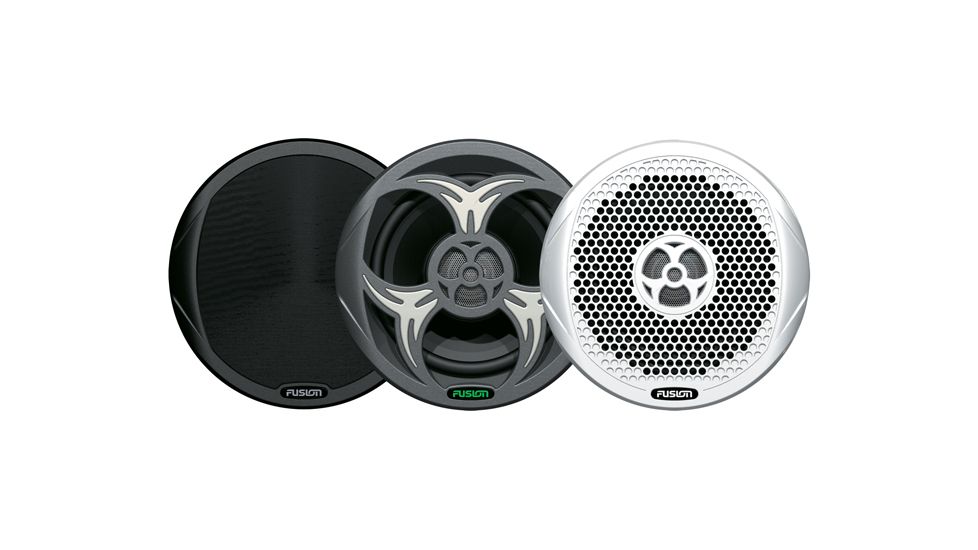 Fusion Marine Complete Replacement Grill Set For MSFR602, White/Gray/White MSFR602G