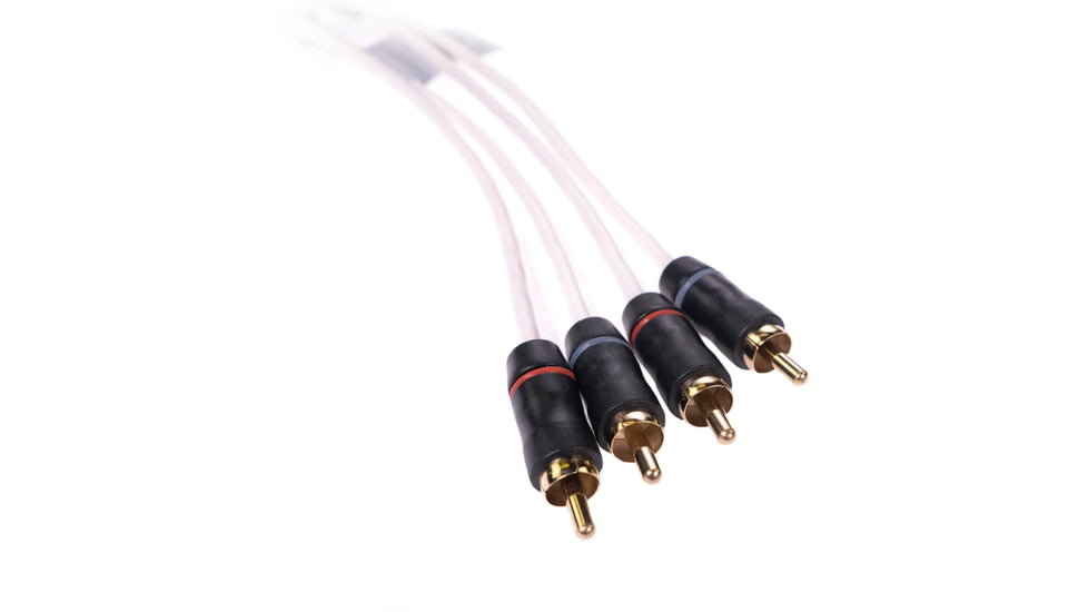 Fusion Premium 12' 4-Way Shielded RCA Cable MS-FRCA12 75282