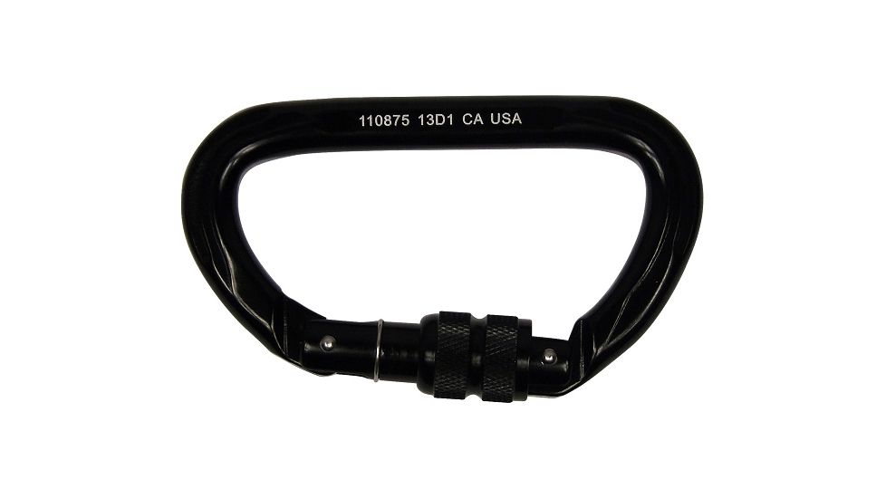 Fusion Vapor Caribiner, Black, FP-8122B-SG