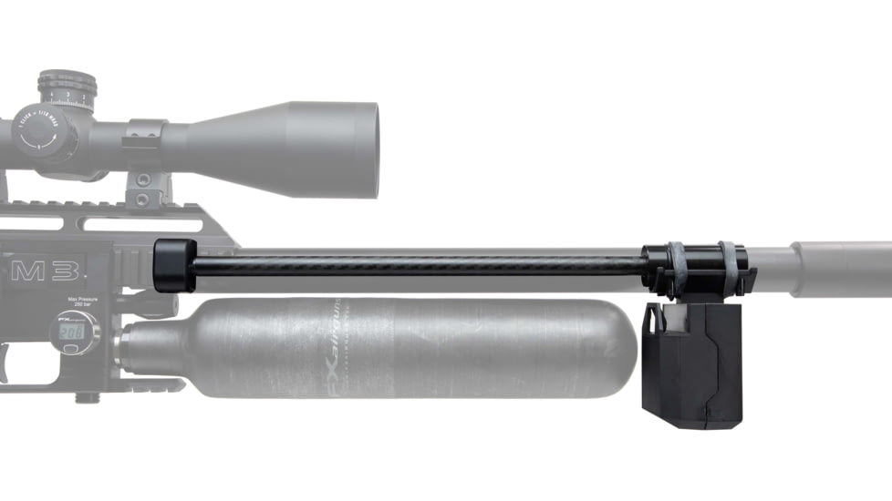 USED FX Chronograph Rod &amp; Mount, Black, FX20589, EDEMO1, Used, Condition Fair, Installed/Mounted
