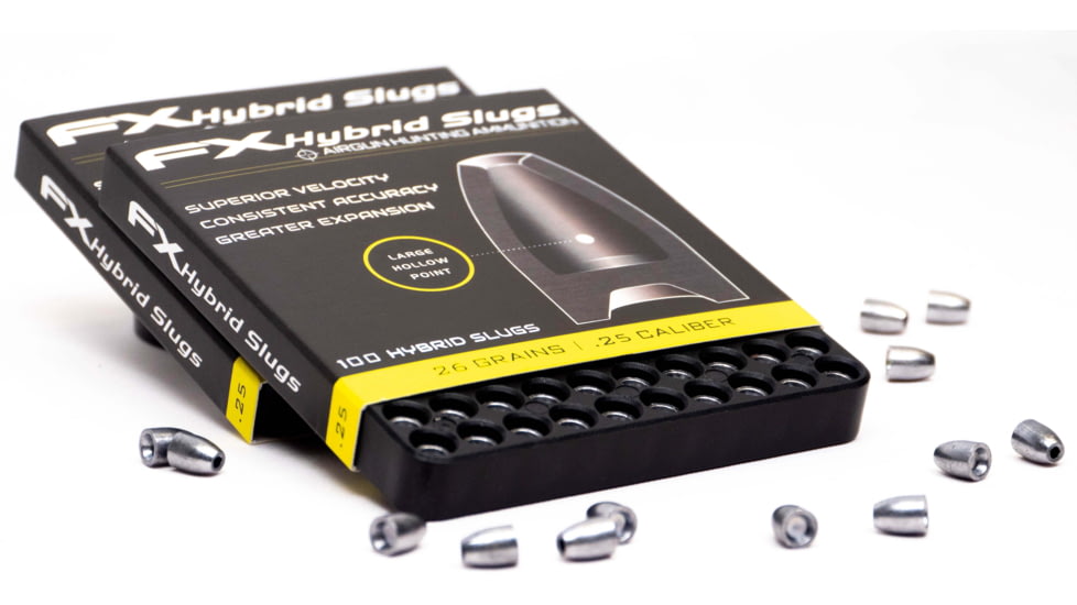 FX Hollow-Point Hybrid Slug, .25 Caliber, 26 Grain, 100 Rounds, FXHS917428