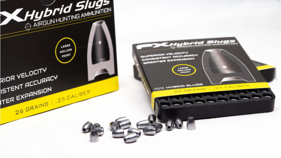 FX Hollow-Point Hybrid Slug, .25 Caliber, 26 Grain, 100 Rounds, FXHS917428