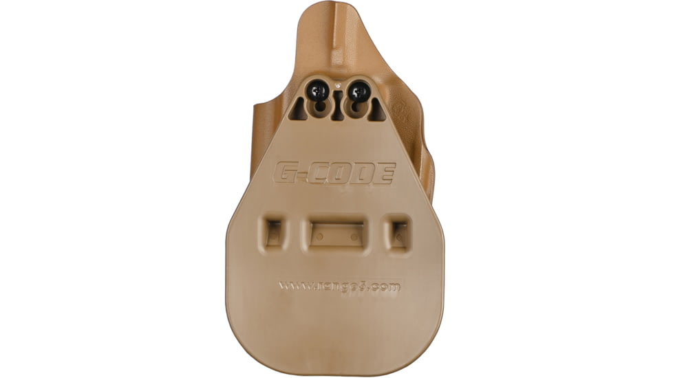 G-Code OSH OWB Holster, 1911 5in, Left Hand, Tan, OSH-010-LH-RMR-GCA11-TN