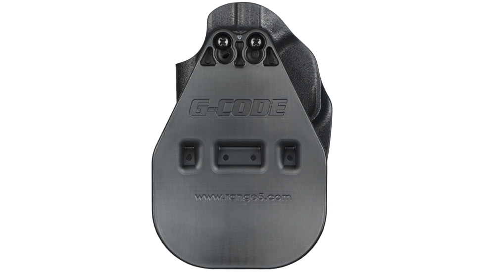 G-Code OSH OWB Holster, Glock 17 Gen 2/Glock 17 Gen 1/Glock 17 Gen 3/Glock 17 Gen 4, Right Hand, Black, OSH-002-RH-RMR-GCA11-BK