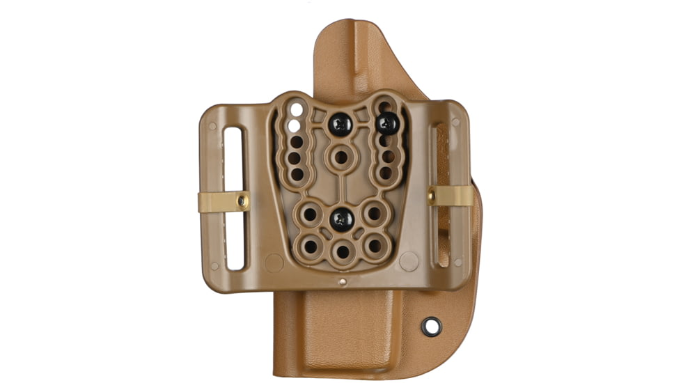 G-Code OSH OWB Holster, 1911 5in, Left Hand, Tan, OSH-010-LH-RMR-GCA16-TN