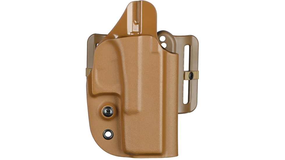 G-Code OSH OWB Holster, 1911 5in, Left Hand, Tan, OSH-010-LH-RMR-GCA16-TN