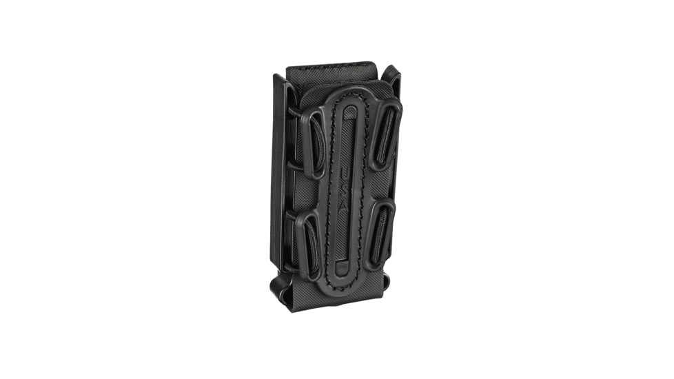 G-Code Pistol Soft Shell Scorpion Tall Mag Carrier w/ Belt Loop, Ambidextrious, Black Frame/Black Shell, Tall, SS-P1-LOOP-BKBK