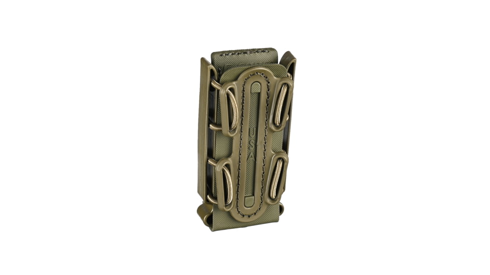 G-Code Pistol Soft Shell Scorpion Tall Mag Carrier w/ Belt Loop, Ambidextrious, OD Green Frame/OD Green Shell, Tall, SS-P1-LOOP-GNGN