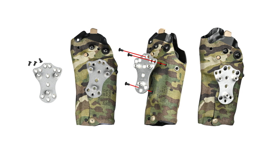 G-Code Safariland RTI Hanger, Black Anodized, GCA50-HWK-BA