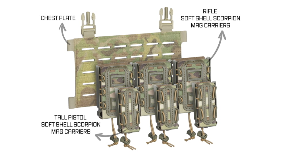 G-Code Scorpion 3x3 Placard, Ranger Green, SYNC010-RG