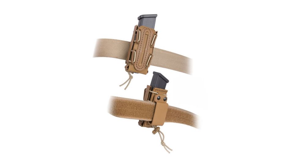 G-Code Soft Shell Scorpion Pistol, Tall, Belt Loop, Ambidextrious, Tan On Tan, SS-P1-LOOP-TNTN