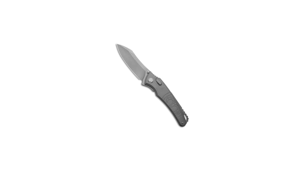 G&amp;G Hawk G&amp;G Hawk Custom Talon Flipper Knife Titanium - Gray, Gray, Bohler M390, adult, BHQ-228730