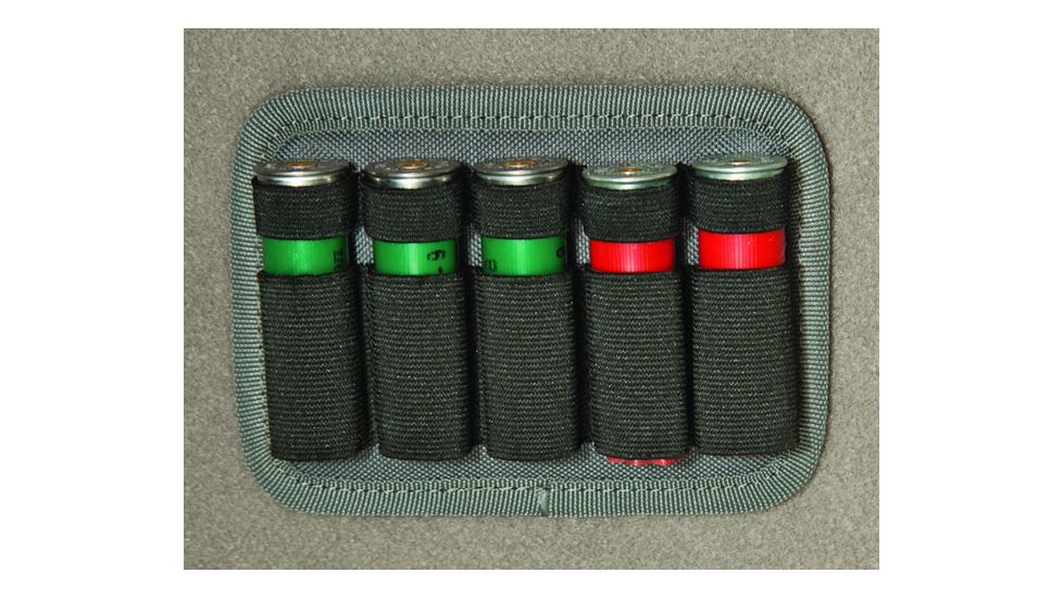 GPS Tactical 12-Gauge Shotgun Shell Holder- Holds 5 Shells GPS-207SH5