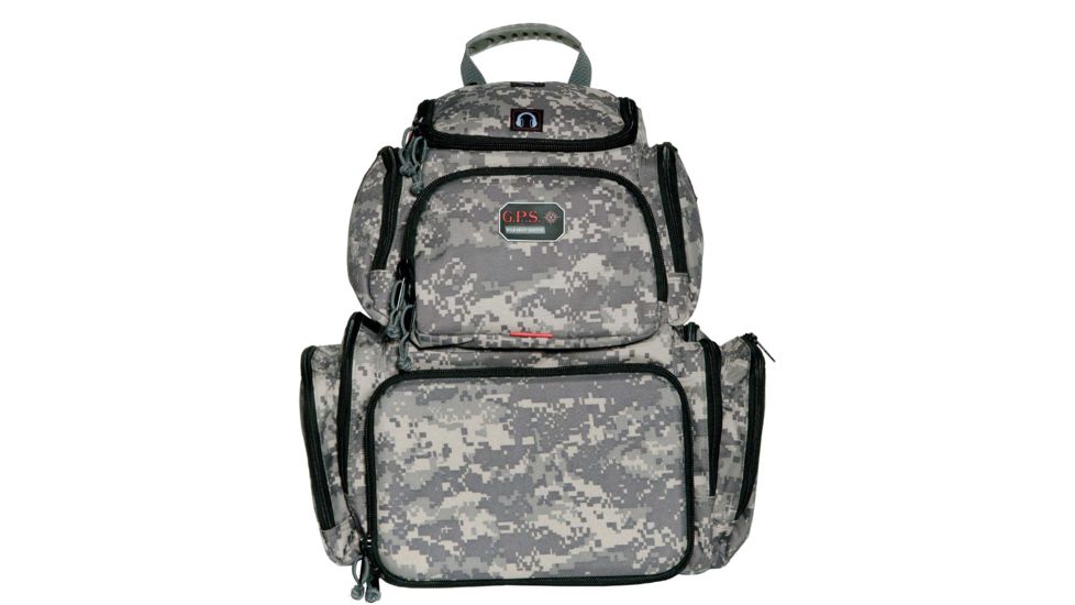 GPS The Handgunner Backpack, Nylon, Digital Camo, GPS-1711BPDC