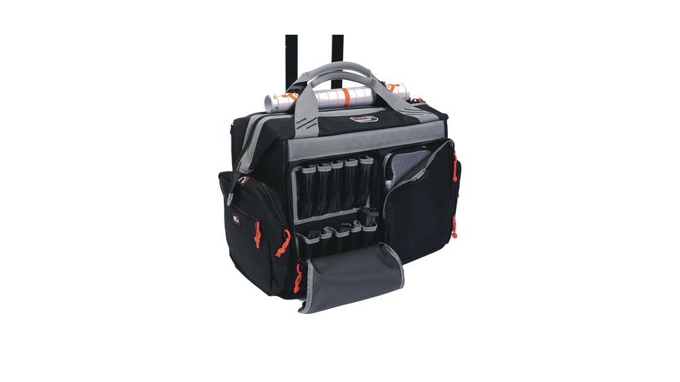 GPS Large Rolling Range Bag, Canvas, Black, GPS-2215RB
